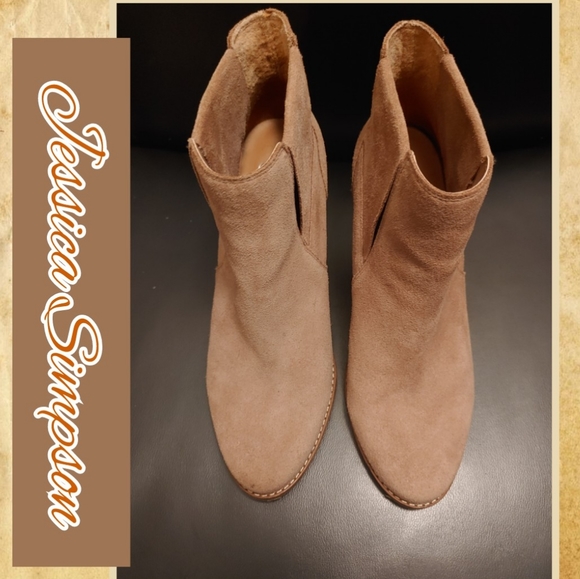 Jessica Simpson Ciandra Wedge Booties 